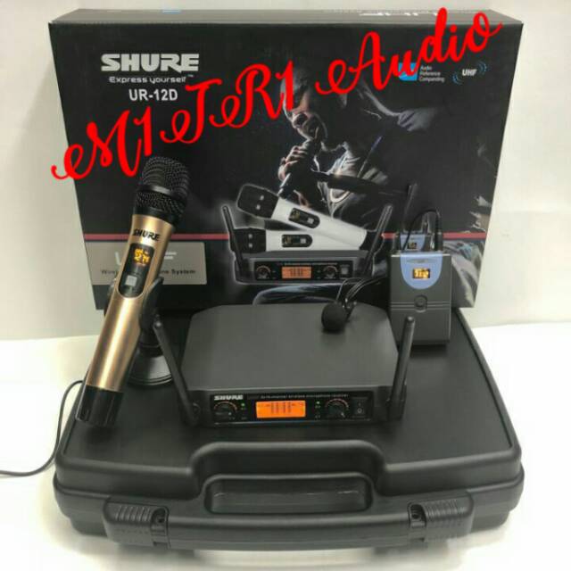 Jual MIC WIRELESS SHURE UR12D Harga Terbaik Termurah Mei 2024