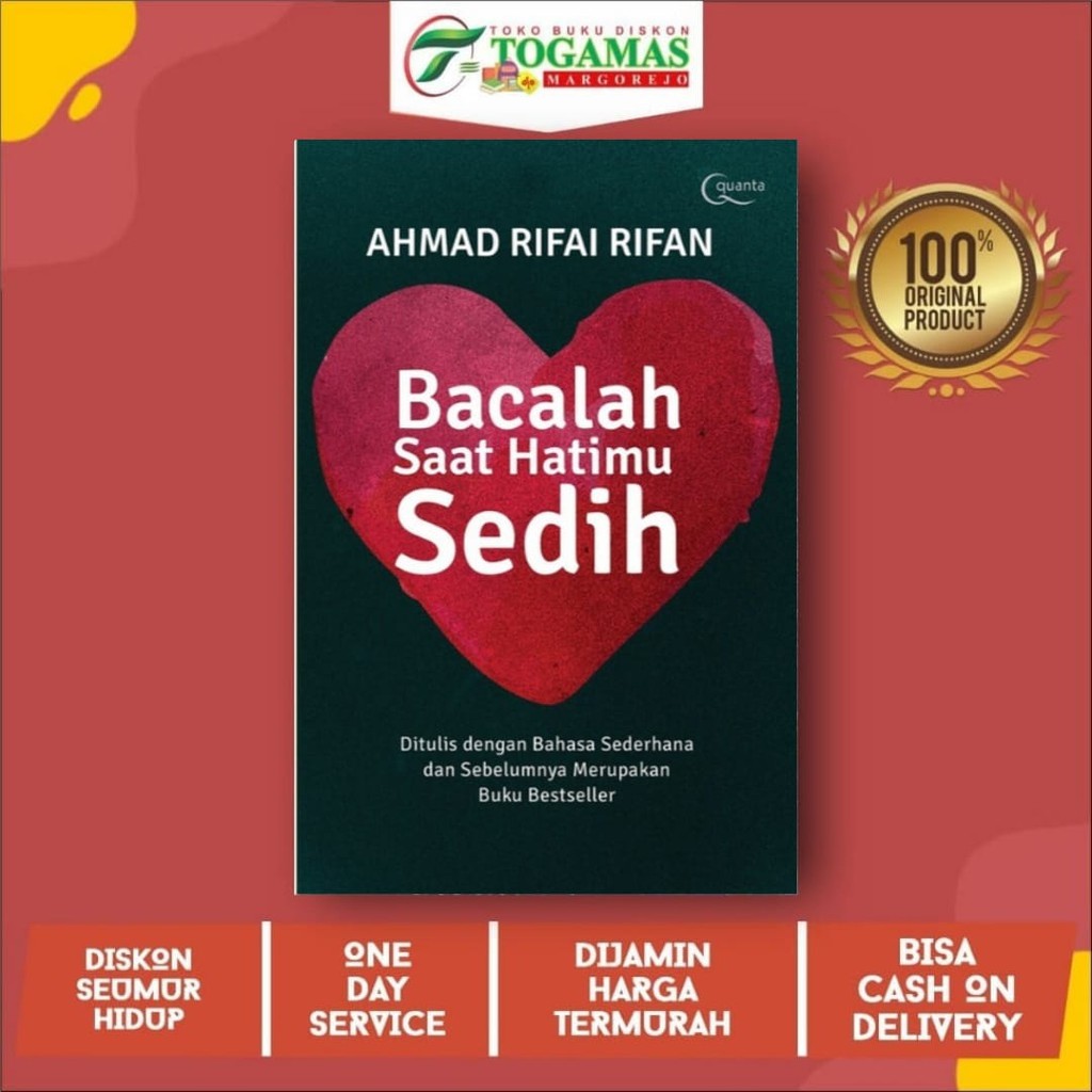 Jual BEST SELLER!! BACALAH SAAT HATIMU SEDIH KARYA AHMAD RIFAI RIFAN ...