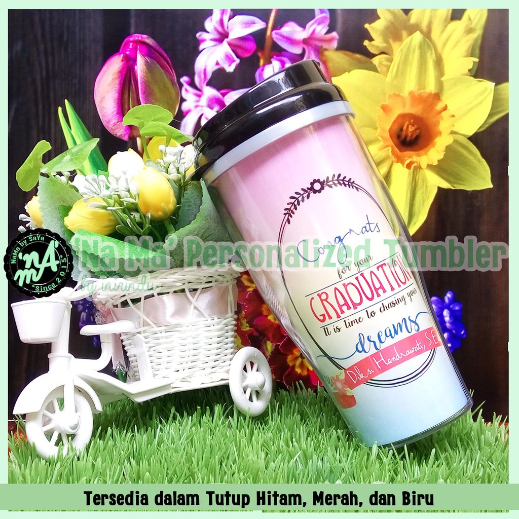 Jual Graduation custom tumbler | Shopee Indonesia