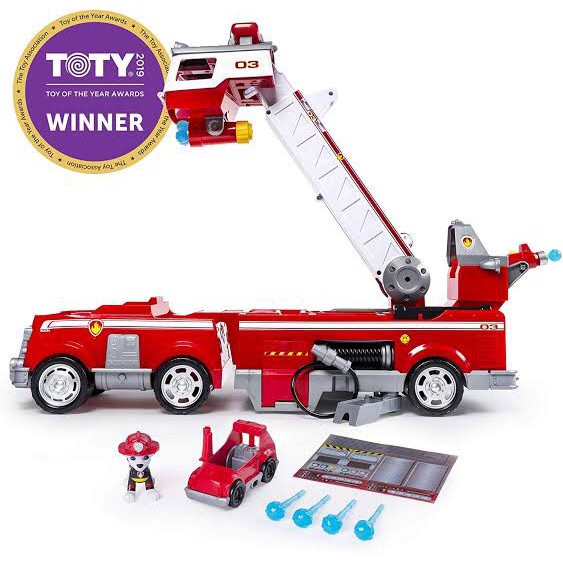 Paw patrol shop fire truck figures