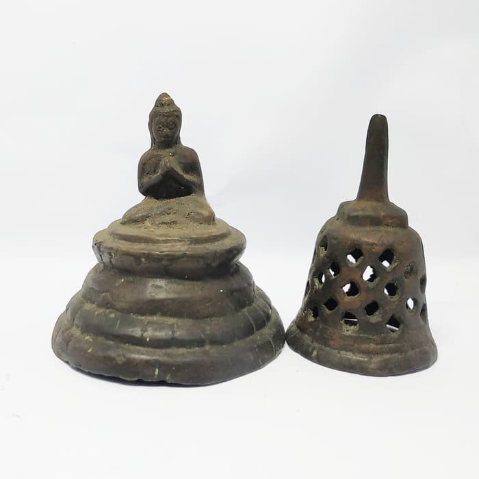 Jual Patung Miniatur Stupa Candi Borobudur Isi Buda Budha Kuningan