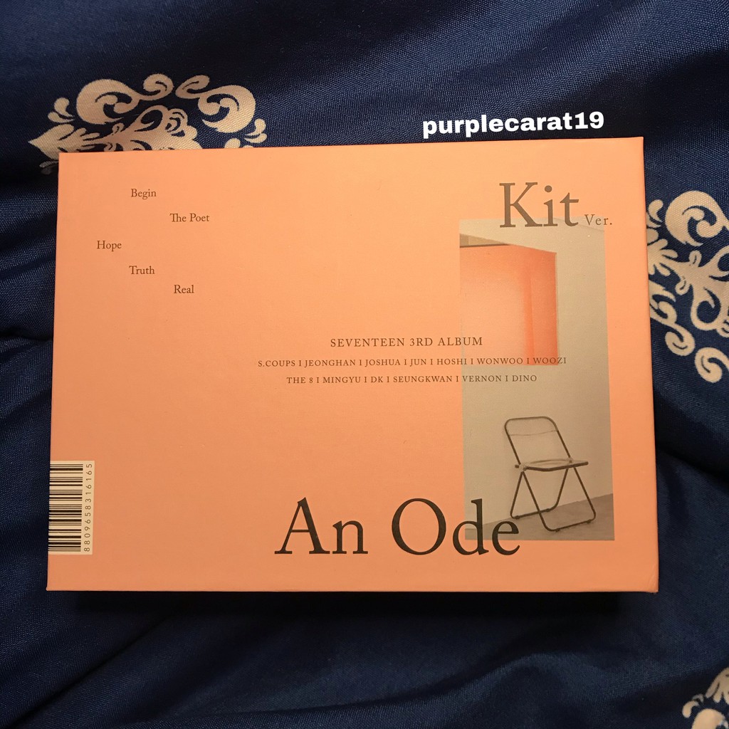 Jual ALBUM SEVENTEEN AN ODE kit ver. | Shopee Indonesia