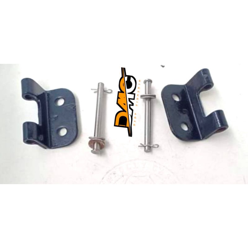 Jual Hinge Seat + Pin Clip Ring / Engsel Jok KOMPLIT Yamaha V75 V80 ...