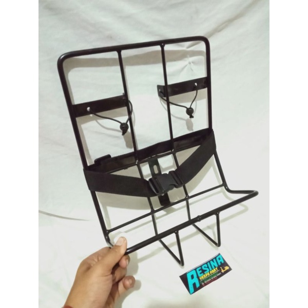Jual Midle rak midel rack tengah vespa hitam dan croom px sprint pts ...