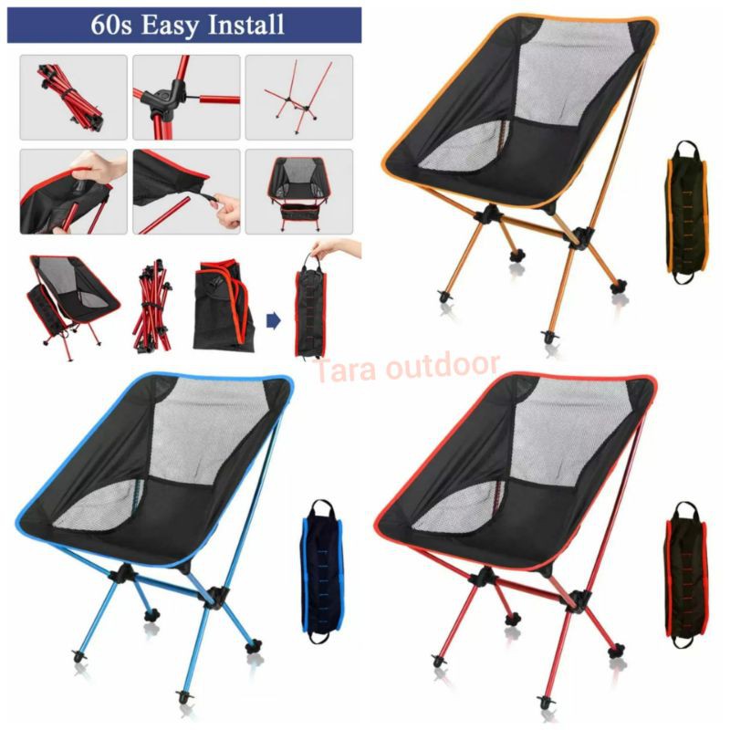 Jual Kursi Lipat Senderan Santai Outdoor Shopee Indonesia