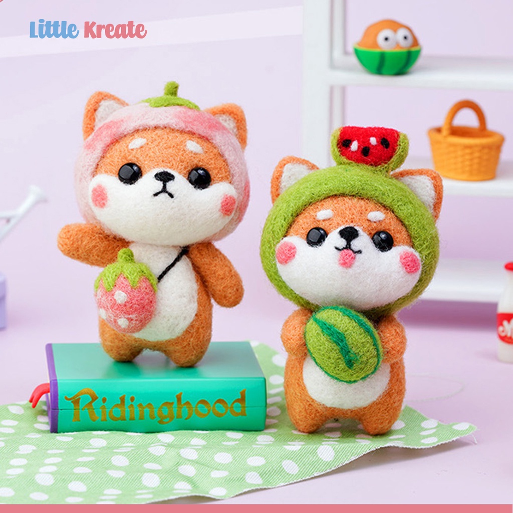Jual Felt05 Little Kreate DIY Wool Felt Craft Needle Wool Felting