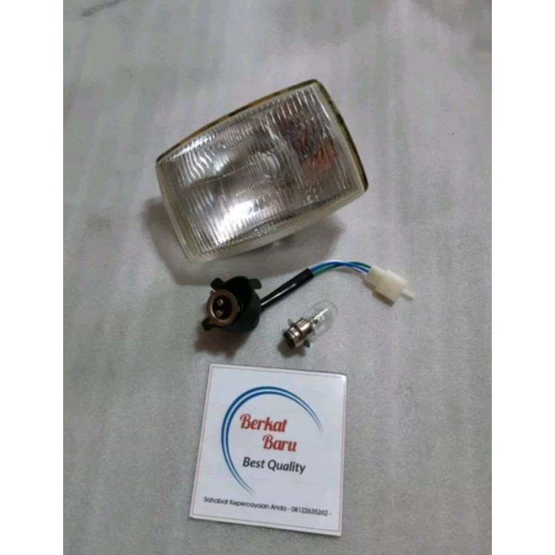 Jual Reflektor Lampu Depan Suzuki RC 100 80 RC100 RC80 | Shopee Indonesia