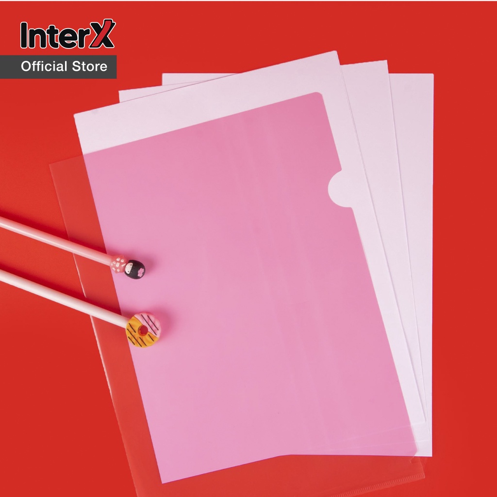 Jual InterX Folder Clear Sleeves/ Map L Plastik Arsip File Kantor ...