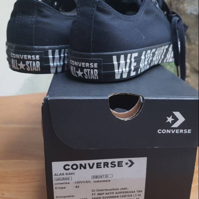 Converse we are not alone clearance indonesia