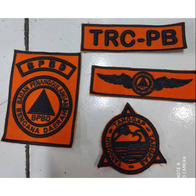 Jual Logo Bpbd Bordiran Timbul Shopee Indonesia