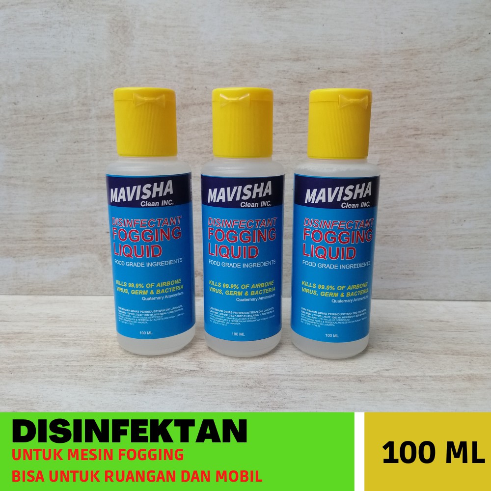 Jual Liquid Fogging Disinfectant Ml Cairan Desinfektan Mesin