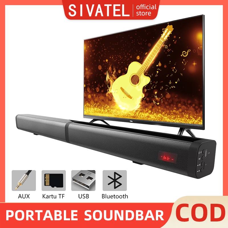 Jual Sivatel TV Speaker TV Soundbar Portable Speaker Bluetooth speaker