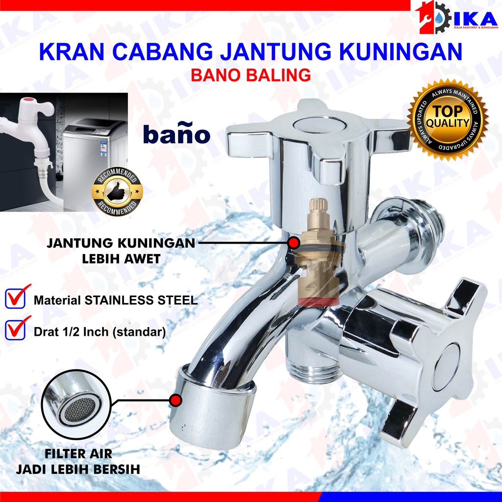 Jual Paling Murah Kran Cabang Shower Hitam Minimalis MURAH Keran Air