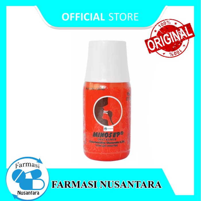 Jual Minosep Obat Kumur 150 Ml Merah 60 Ml Shopee Indonesia