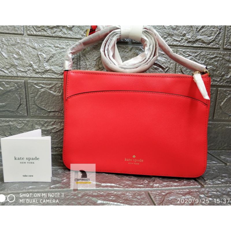Jual Kate Spade Adel Medium Top zip Crossbody Original Shopee Indonesia