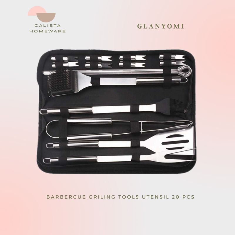 Jual CSTO GLANYOMI Alat Masak BBQ Barbecue 20 PCS | Shopee Indonesia