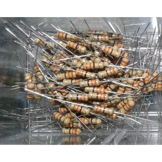 Résistances électroniques 330 Ohm - 2 Watts - Tolérance 5% - Pour Bricolage Et Réparation - Lot Divers