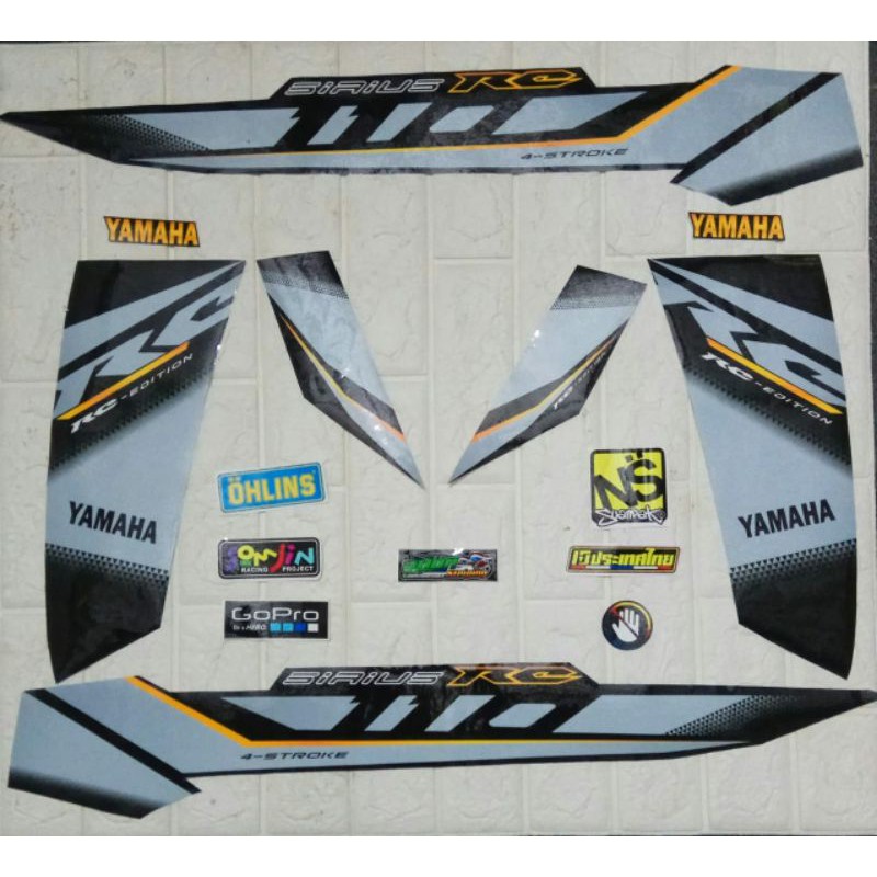 Jual STRIPING STICKER VEGA R NEW SIRIUS RC EDITION 4-STROKE | Shopee ...