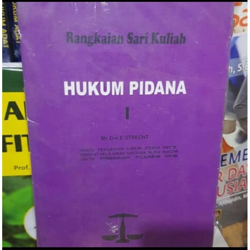 Jual Hukum Pidana Rangkaian Sari Kuliah Buku Shopee Indonesia