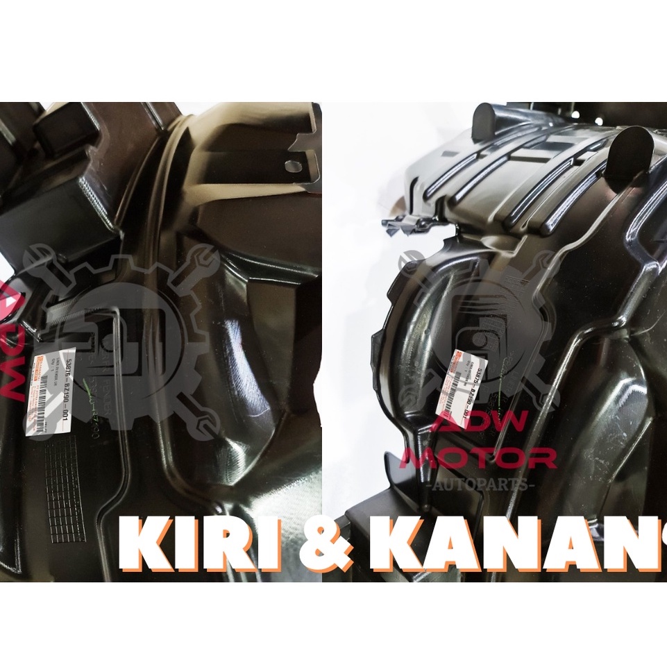 Jual LINER FENDER ALL NEW XENIA / ALL NEW AVANZA 2012 2015 Kanan RH