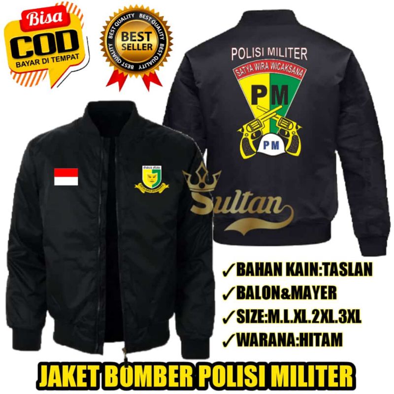 Jual Jaket Bomber Polisi Militer Keren | Shopee Indonesia