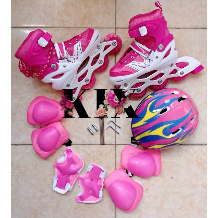 Jual KIX Sepatu Roda Anak Inline Skate Merk POWER / Inline Skate Shoes ...