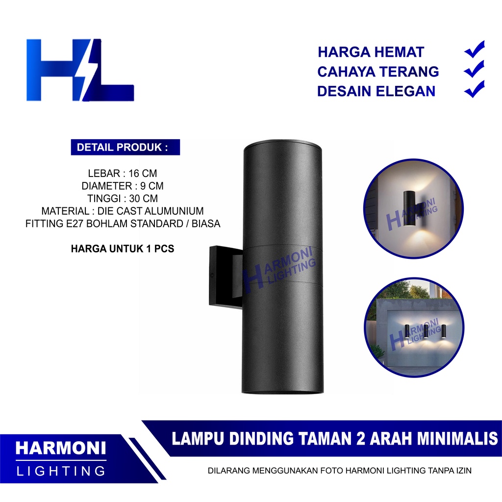 Jual Lampu Dinding / Lampu Outdoor / Lampu Minimalis / Lampu Hias ...