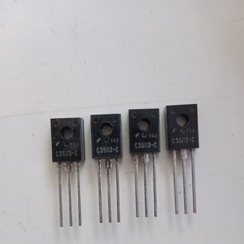 Coppia Di Transistor 2SA1381-Y E 2SC3503-Y (A1381 C3503) TO126F – Componenti Elettronici Nuovi