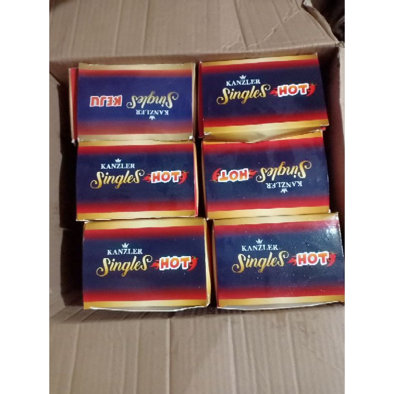 Jual Sosis Kanzler Rasa Hot 1 Box 12pcs Shopee Indonesia