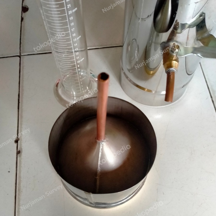 Jual Rain Gauge, Ombrometer Stainless Stell Alat Ukur Curah Hujan ...