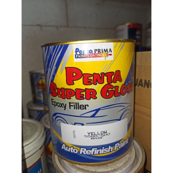 Jual Epoxy Filler Penta Super Gloss Grey Kuning Shopee Indonesia