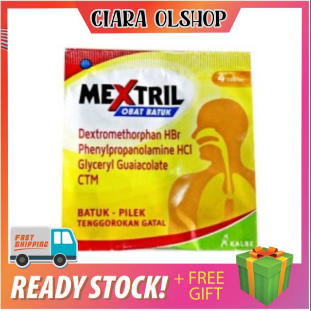 Jual MEXTRIL /OBAT BATUK TABLET / OBAT MEXTRIL / MEKSTRIL / BATUK