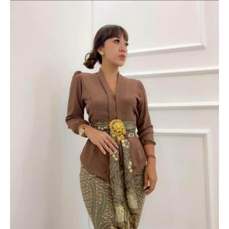 Jual Kebaya Kringkle Airflow /kebaya Kartini /kebaya Bali /kebaya ...