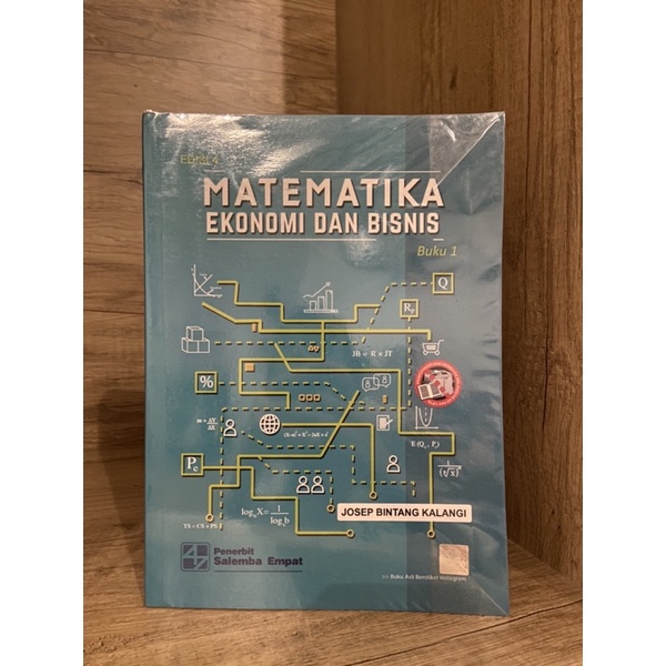 Jual ORIGINAL MATEMATIKA EKONOMI DAN BISNIS EDISI 4 BUKU 1 | Shopee ...