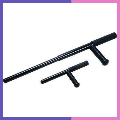 Jual Tonfa Retractable Ton Fa Solid Steel Satuan Single Baton Stick ...