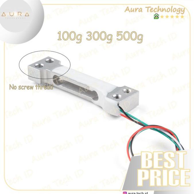 Jual 100G 300G 500G 750G Load Cell / Weight Sensor Arduino | Shopee ...