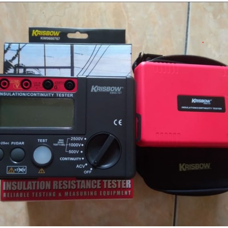Jual ISULATION RESISTANCE TESTER KRISBOW Shopee Indonesia