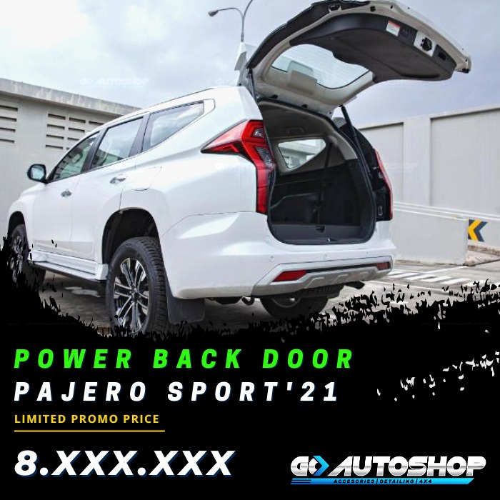 Jual POWER BACK DOOR / TAILGATE / BAGASI OTOMATIS PAJERO SPORT 2017 ON