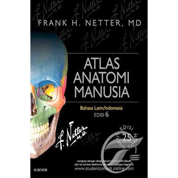 Jual Atlas Anatomi Manusia By Netter Buku Kedokteran Berkualitas ...