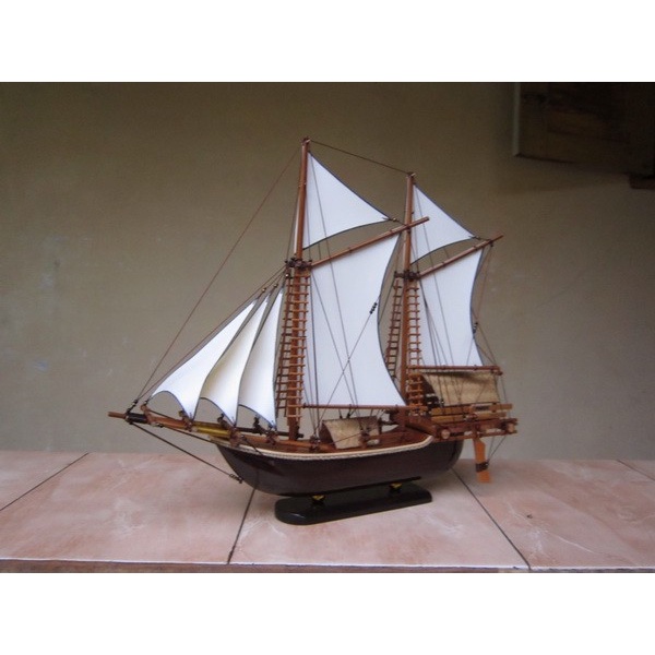 Jual Paket Boundling Kerajinan Miniatur Kapal Layar Unik | Pajangan ...