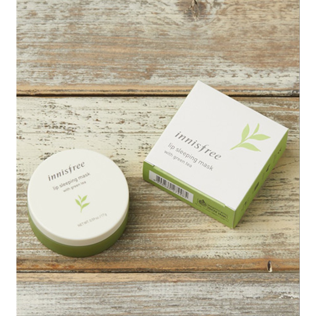 Jual INNISFREE Lip Sleeping Mask with Green Tea (17gr) | Shopee Indonesia
