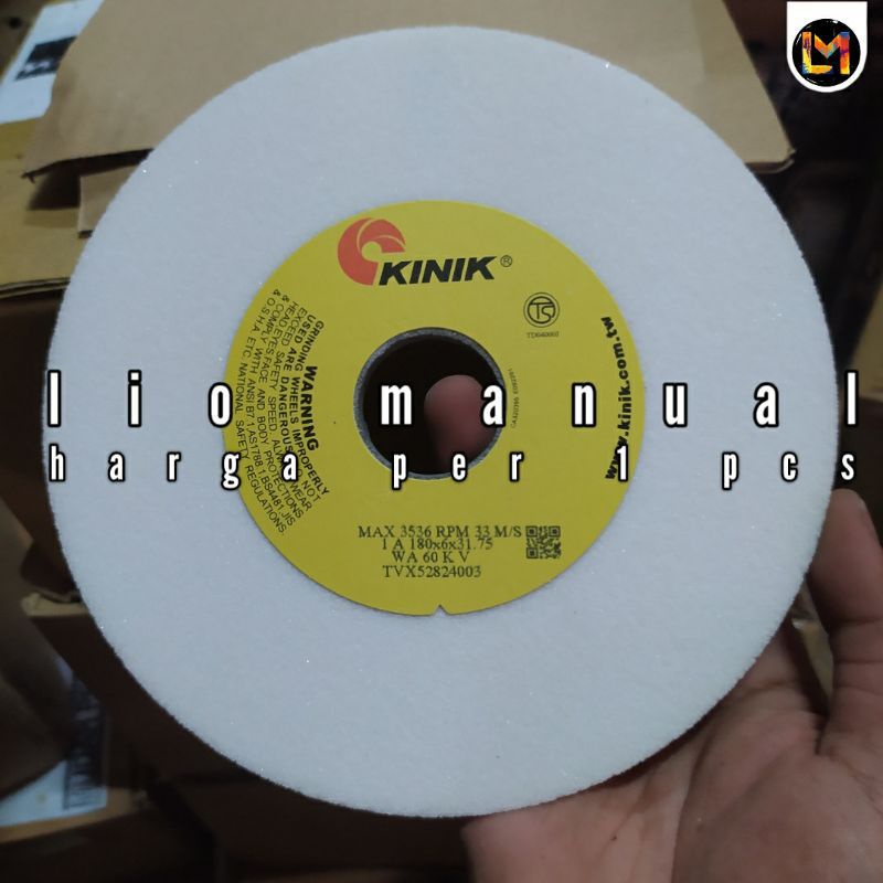 Jual KINIK Surface Grinding Wheel WA 60 KV 1A Straight Type Batu