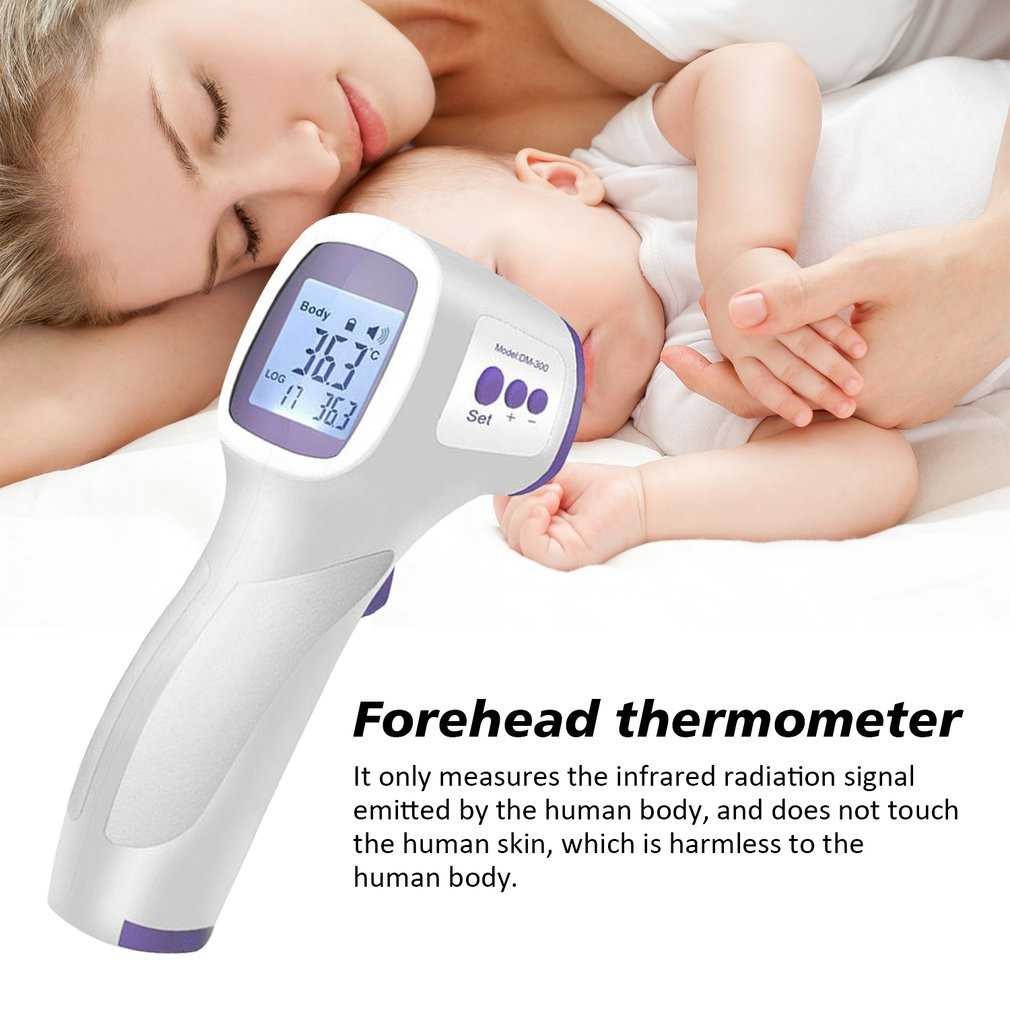 Jual Termometer Infrared Non Contact Body Scan Thermometer | Shopee ...