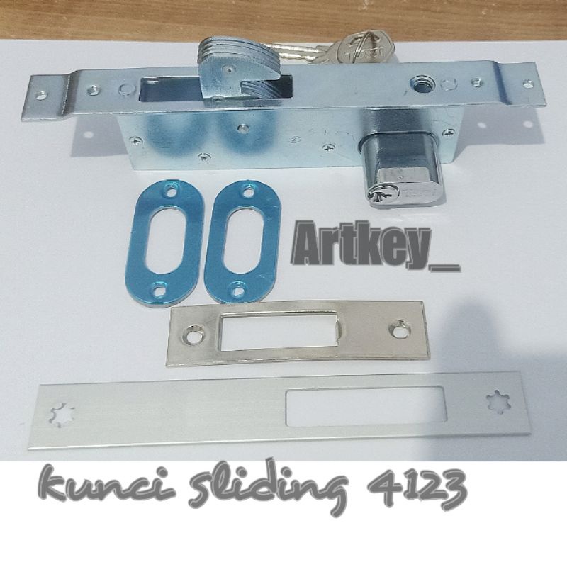 Jual Kunci Pintu sliding kait 4123/ Door Lock 4123 | Shopee Indonesia