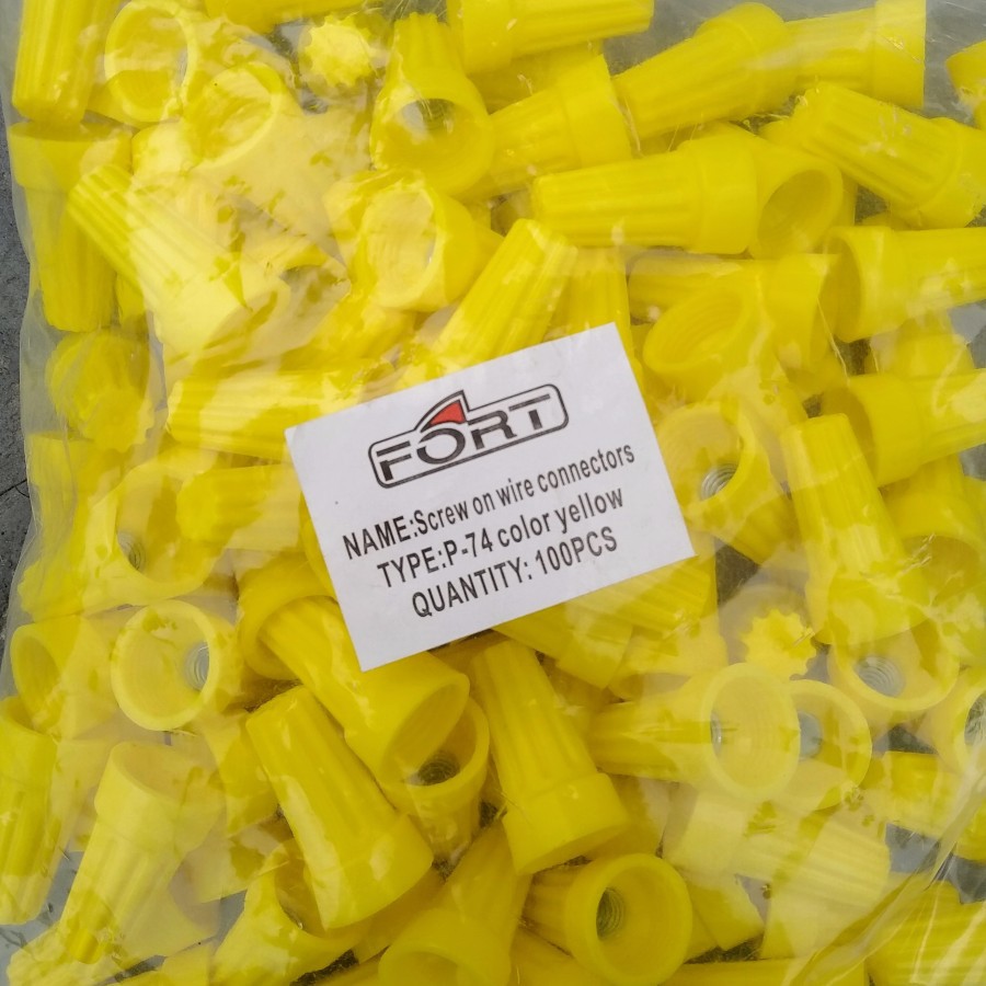 Jual FORT LASDOP PUTAR PENUTUP UJUNG KABEL / WIRE CONNECTOR [FORT ...