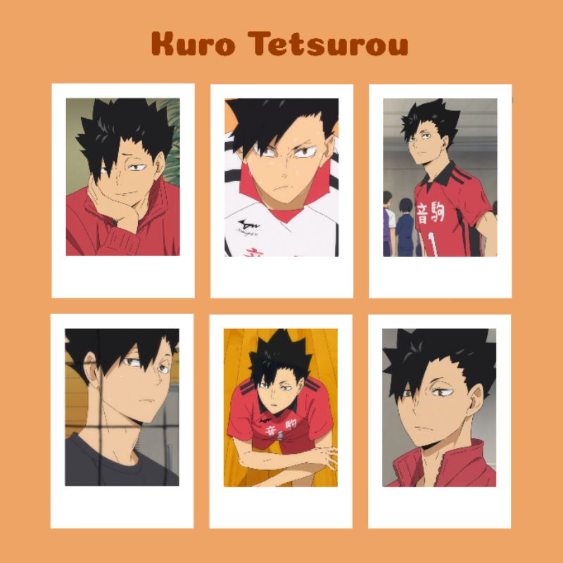Jual Polaroid Anime Haikyuu Photo haikyuu Shoyo kageyama kenma ...