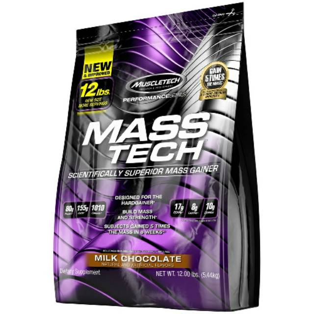 Jual Muscletech Masstech Mass Tech 12lbs | Shopee Indonesia