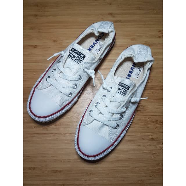 ORIGINAL CONVERSE SHORELINE WOMEN CHUCK TAYLOR All STAR SHORELINE PUTIH BNIB TERMURAH