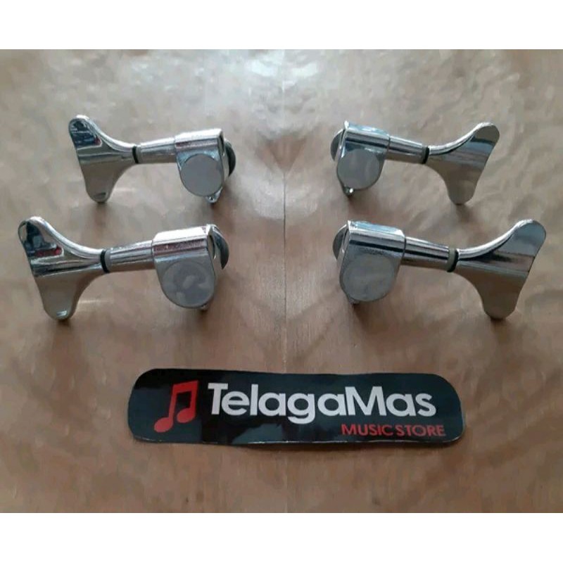 Jual Bass tuning pegs machine head tuner dryer ibanez SDGR chrome