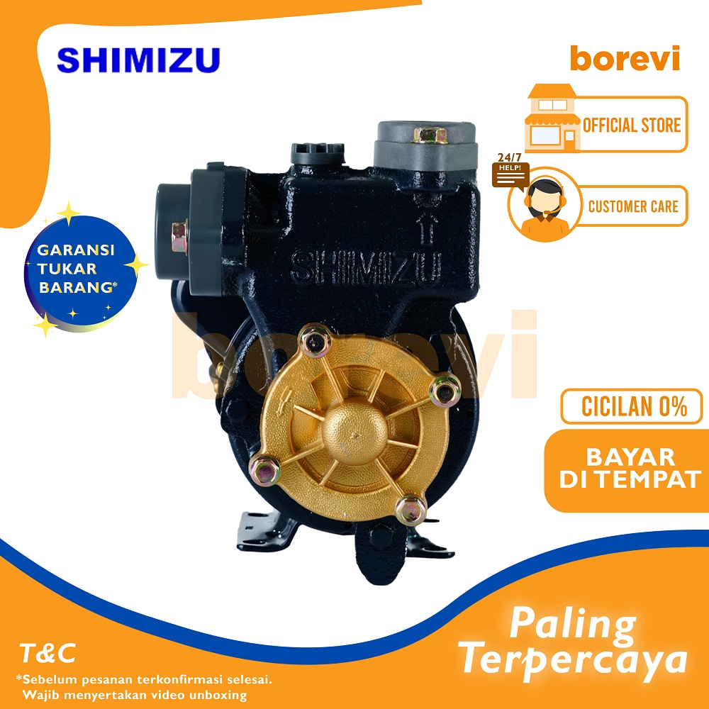 Jual POMPA AIR SHIMIZU PS 128 BIT POMPA SUMUR DANGKAL PS-128 PS128BIT ...